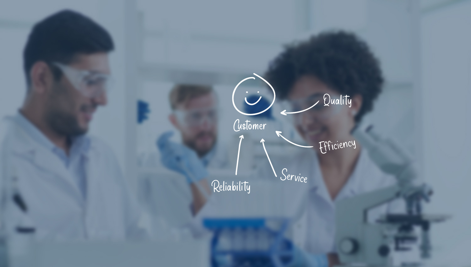 Team of Medical Research Scientists Working on Generation Experi