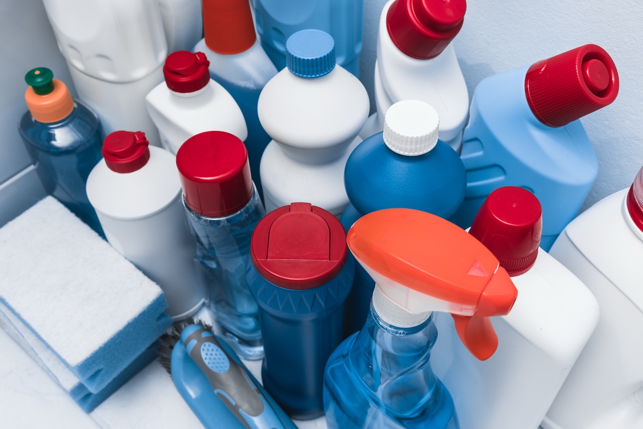 cleaning products. detergents.